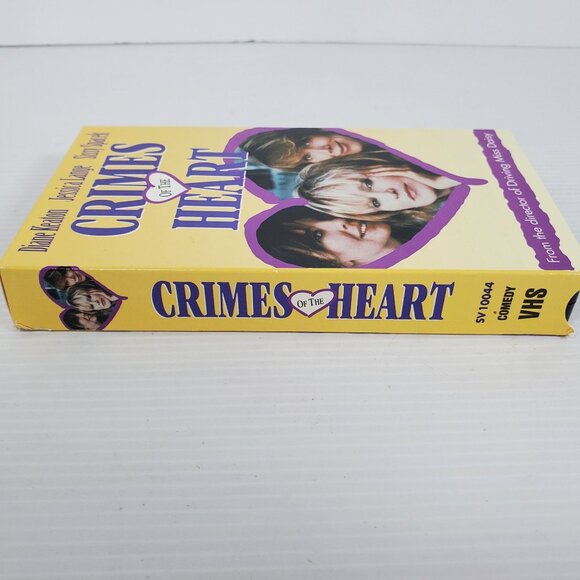 Crimes of the Heart VHS 1996 Diane Keaton Jessica Lange Sissy Spacek Classic - Picture 3 of 7